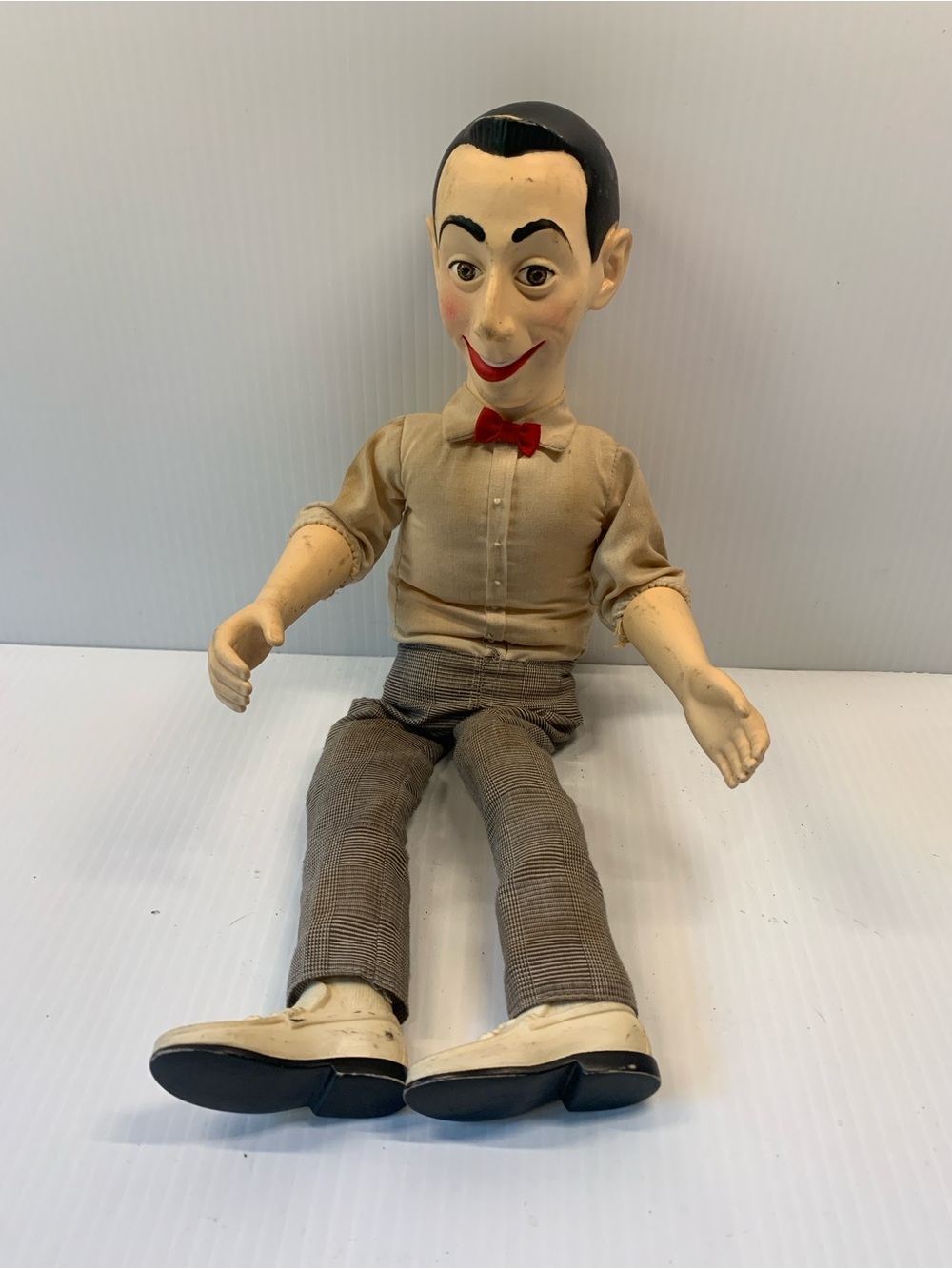 Peewee Herman bendable doll.